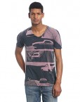 Boss-Orange-Tucon-T-shirt-Col-V-Manches-courtes-Homme-0