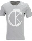 Calvin-Klein-Jeans-T-shirt-Gris-Homme-Manche-Courte-J3IJ300338-0
